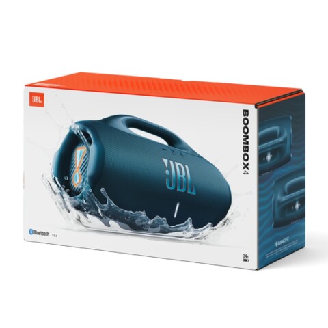 Parlante JBL Boombox 4 Bluetooth Resistente al Agua IP67 Azul