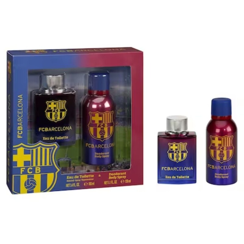 Perfume FC Barcelona 100 ML + Desodorante 150 ML Gift Box de Regalo Perfume FC Barcelona 100 ML + Desodorante 150 ML Gift Box de Regalo