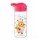 Botella Plástica Deco Infantil 500ML c/Tapa y Asa Juno Renga Rosa