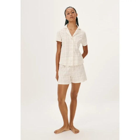 PIJAMA MM FEM OFF WHITE