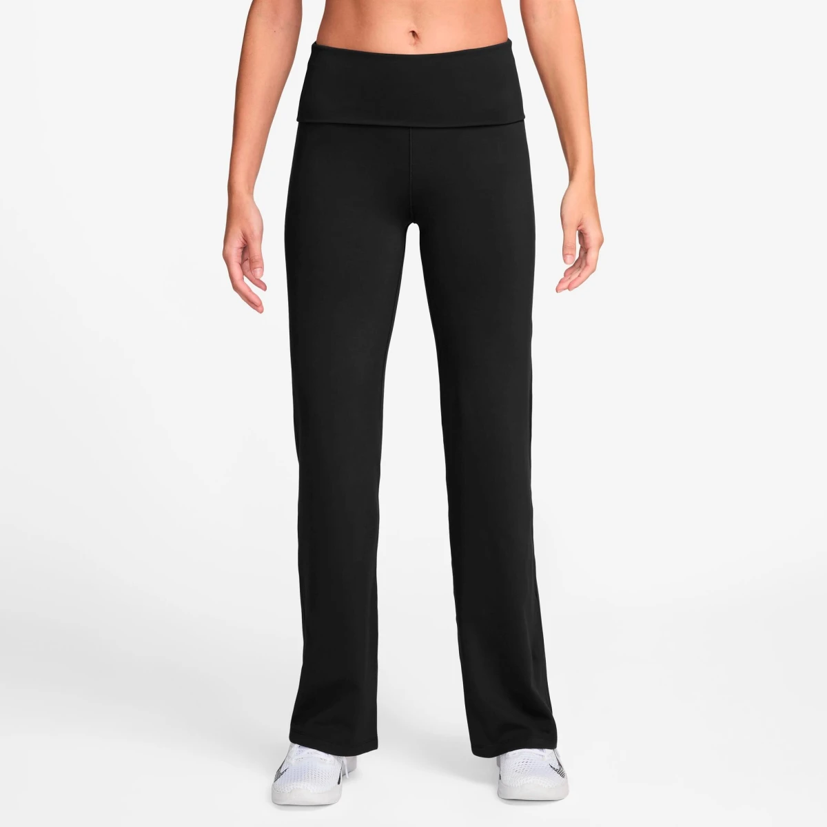 Pantalón Largo Nike One de Mujer - Negro 