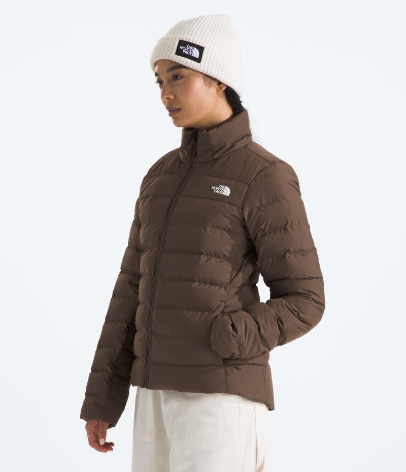 Campera de Pluma Aconcagua mujer Smokey Brown