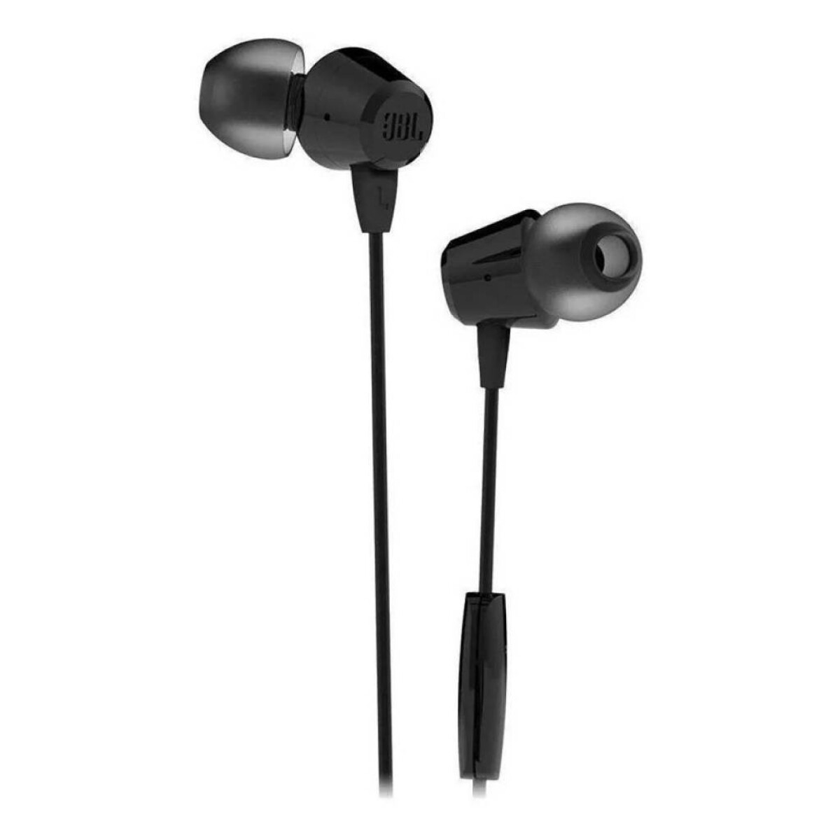 Auriculares In-ear JBL C50HI Cableado Microfono 3mw Jack - Color Variante Negro 