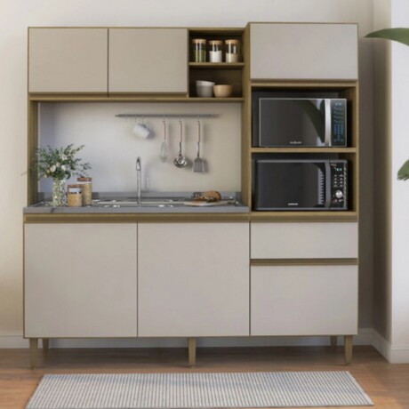 COCINA COMPACTA BROMELIA MIEL/ARENAS COCINA COMPACTA BROMELIA MIEL/ARENAS
