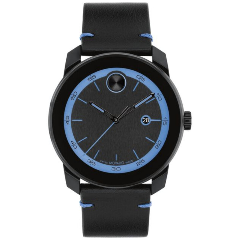 MOVADO HOMBRE BOLD , FECHADOR , MOVIMIENTO SUIZO 22m3601111