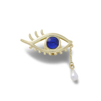 Jibbitz Charm™ Left Pearl Eye Multicolor