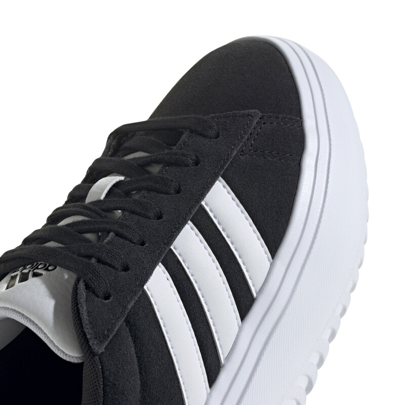 Championes de Mujer Adidas Grand Court Negro - Blanco