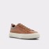 BAS LIGHT BROWN EMBOSSED SYNTHETIC LIGHT BROWN