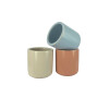 Vaso dip de cerámica 80 ml colores surtidos Vaso dip de cerámica 80 ml colores surtidos