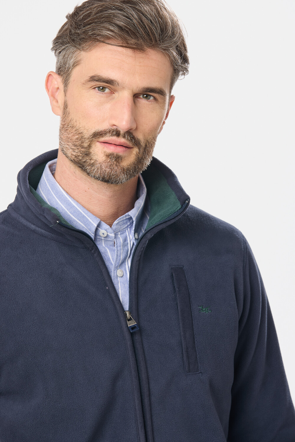 CAMPERA POLAR DE ABRIGO Azul