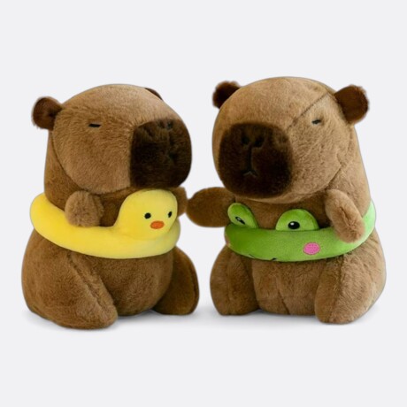 Peluche Capibara Con Flotador Peluche Capibara Con Flotador