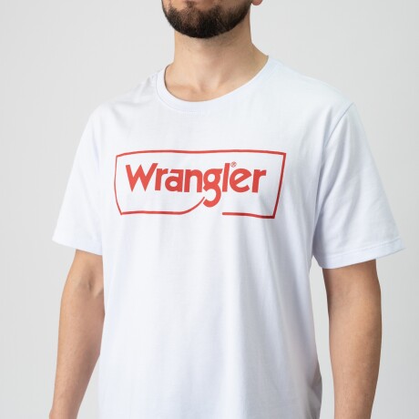 Remera Wrangler de Hombre - LOGO T-SHIRT - WM5500URBR Sin color