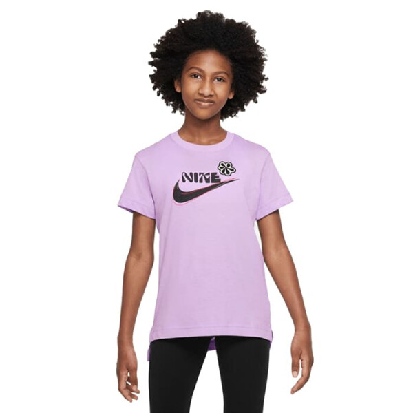 Remera Nike Essentials de Niños - DV0556-581 Lila