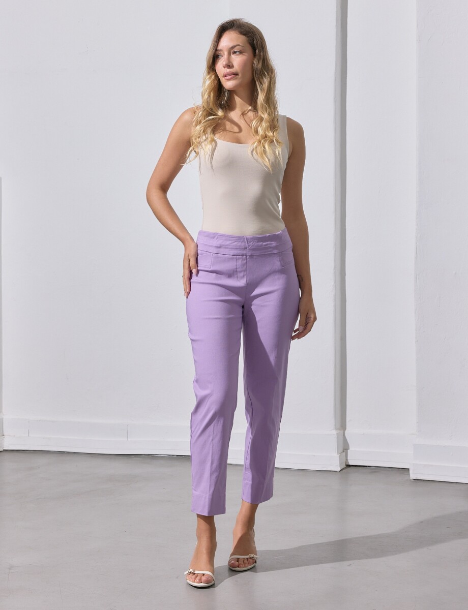 Pantalon Pull On - Lavanda 