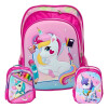 Mochila Unicornio infantil, estampado 3D. Mochila Unicornio infantil, estampado 3D.