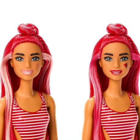 Muñeca Barbie Pop Reveal + Vaso Con Accesorios Rojo