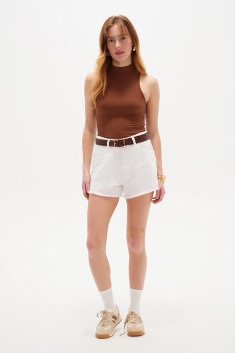 Short Malouma Blanco