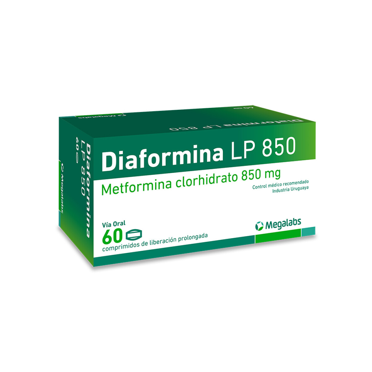 Diaformina Lp 850 Mg. 60 Comp. 