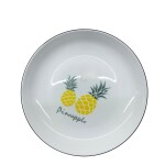 BANDEJA DE PORCELANA CON DISEÑO • 30cm BANDEJA DE PORCELANA CON DISEÑO • 30cm