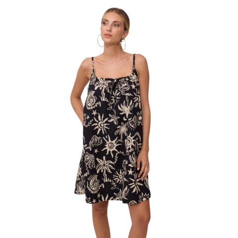 VESTIDO ARTYA S-XL NEGRO