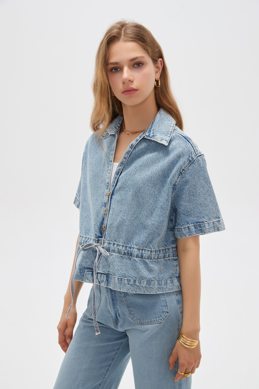 Blusa Larea Celeste