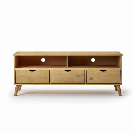 Rack 3 Cajones Madera Linea Dublin Marron