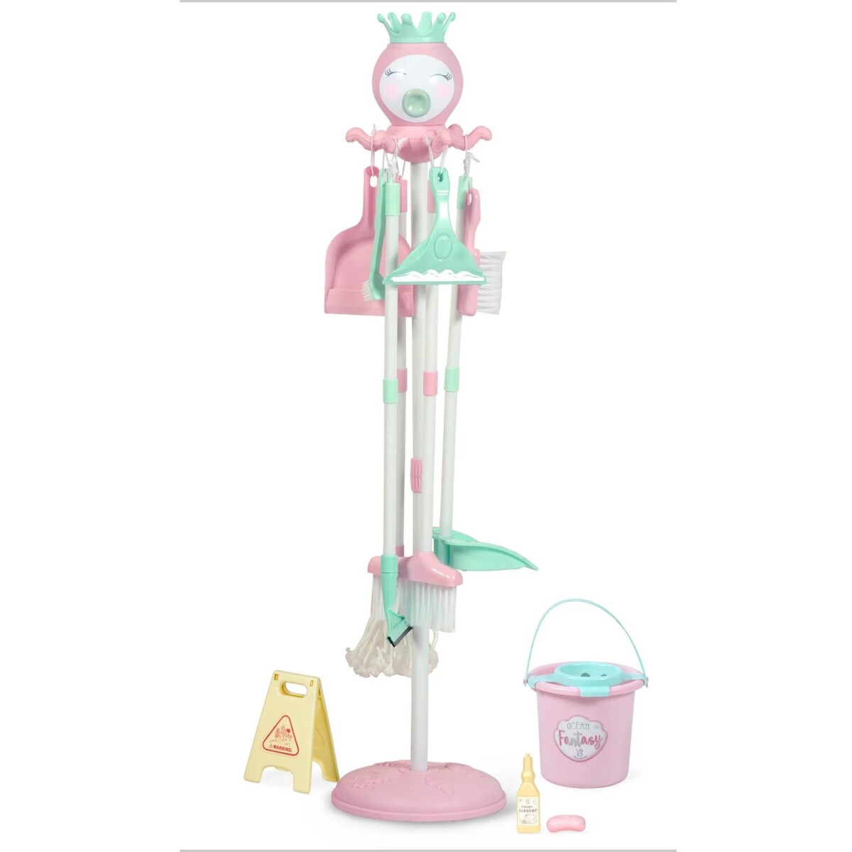 Set Juguetes Limpieza Hogar De Cuevas Infantil 12 Accesorios - Variante Color Multicolor 