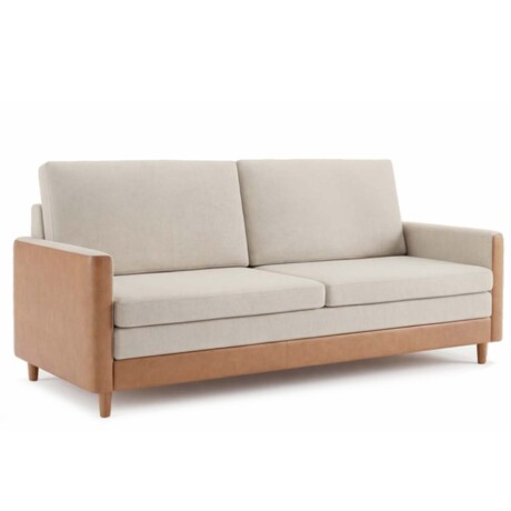 SOFÁ SILLÓN CAMA AUDAX 2 CUERPOS BEIGE