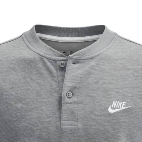 NIKE CLUB HENLEY Gray