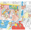 Póster gigante para colorear Dance