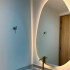 Espejo Oval Para Baño Con Luz Led 60 X 75cm ESPEJO IRREGULAR LED-M-02 60X75
