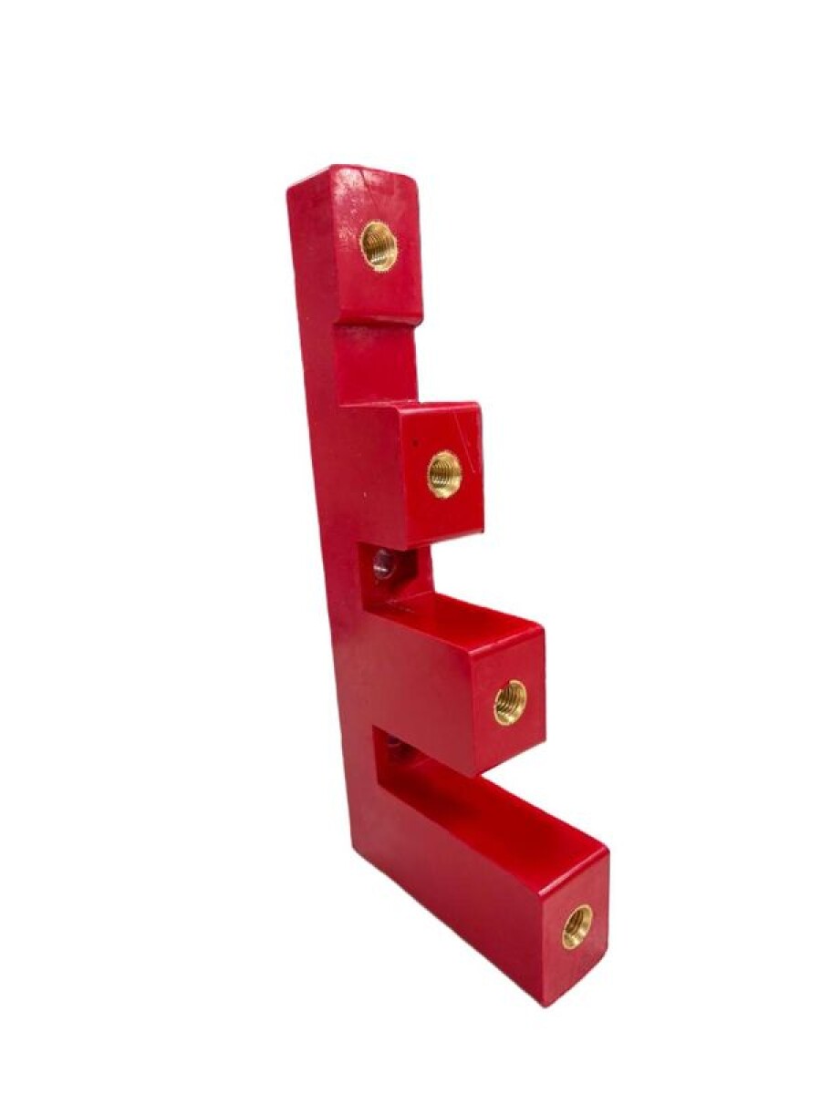 AISLADOR P/ 4 BARRAS 40MM TIPO ESCALERA - J VCP 