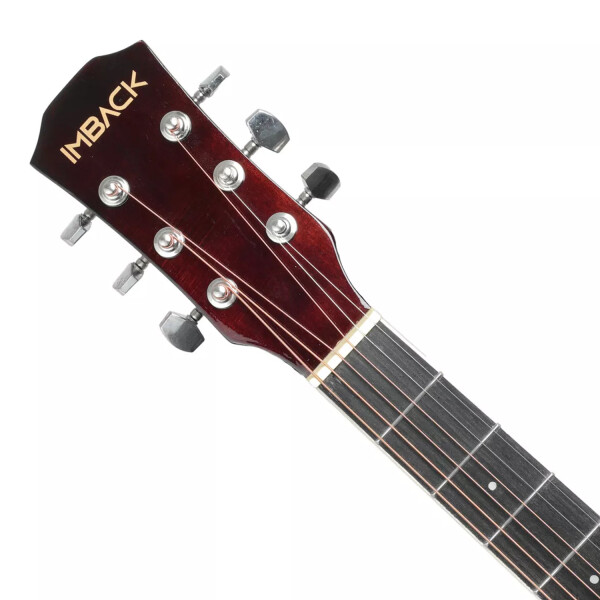 Guitarra Electroacústica para Diestros con Funda Color Cedro gui002 Guitarra Electroacústica para Diestros con Funda Color Cedro gui002