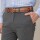 Pantalón gabardina classic fit Gris