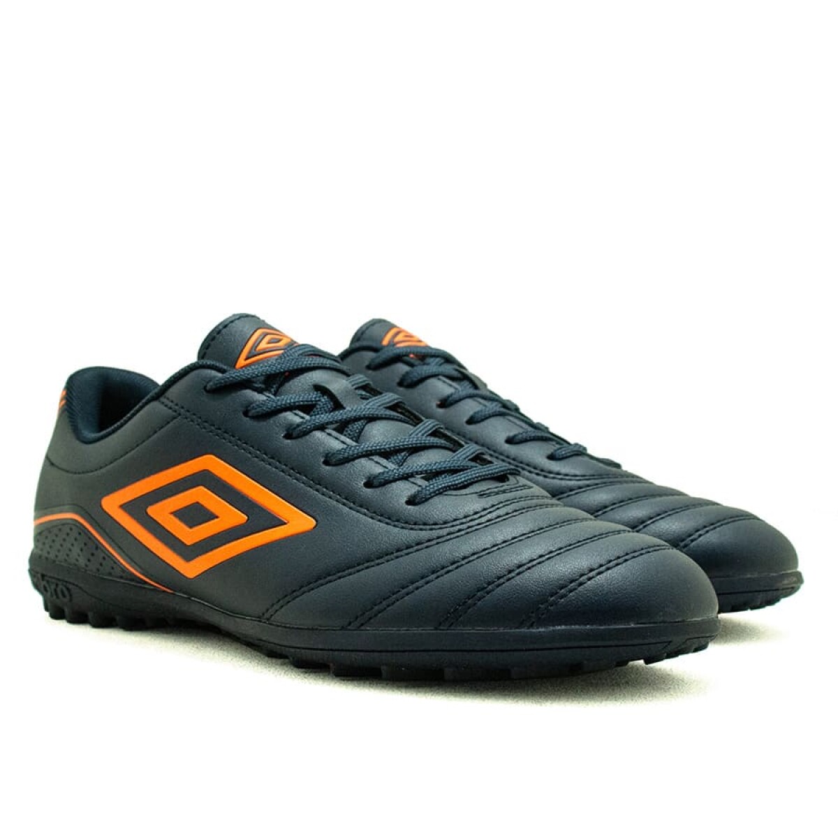 Championes Umbro de Fútbol 5 Classico III de Hombre - 20106074 - Azul-naranja 