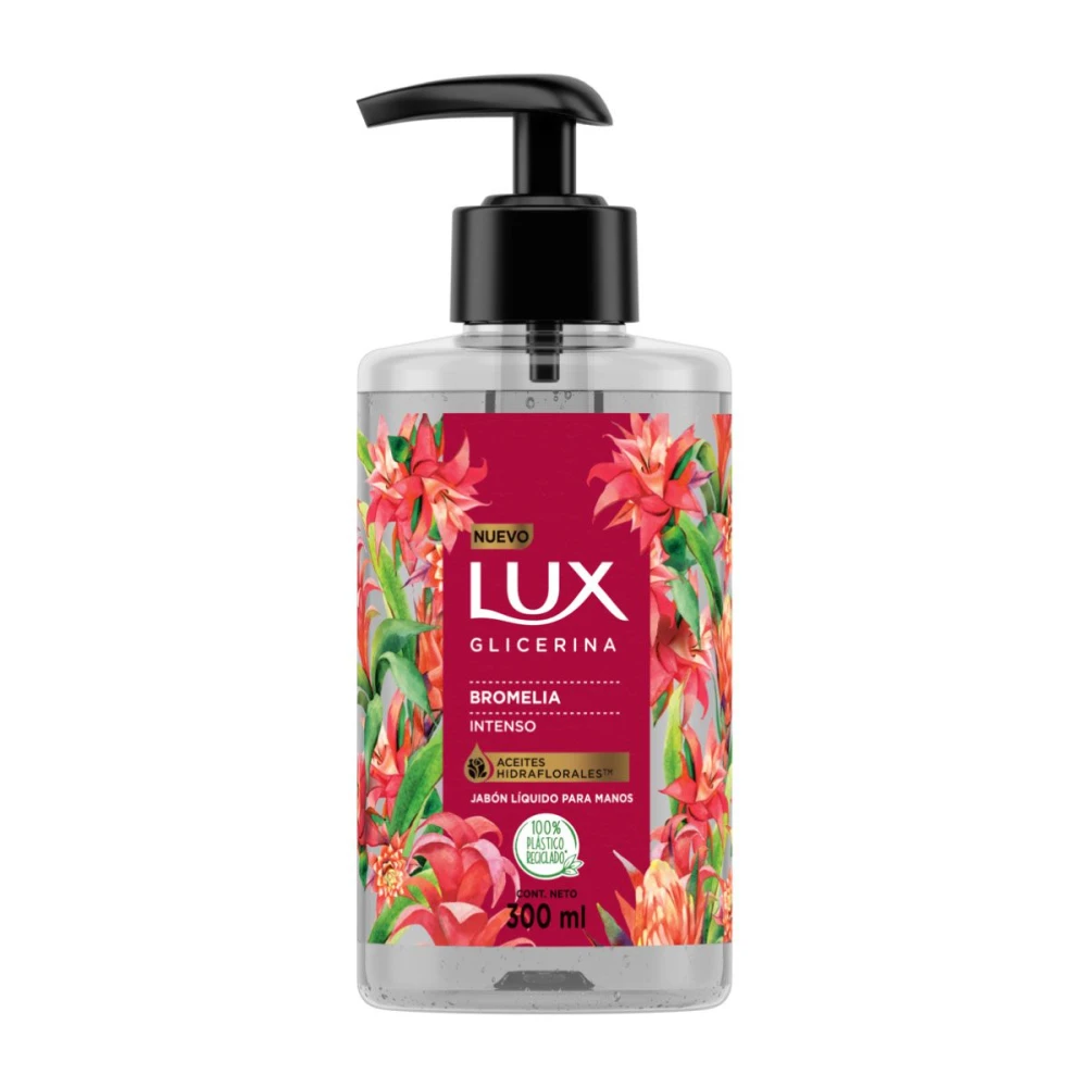 LUX JABON LIQ GLIC BROMELIA 300ml