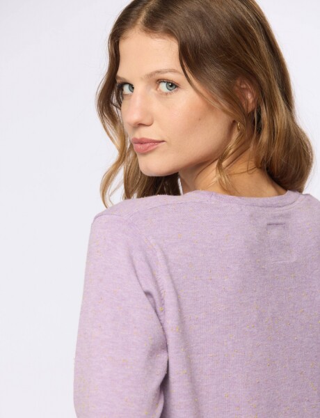 BUZO CLÁSICO A LA BASE Lila