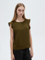 Blusa Mapa Verde Oliva