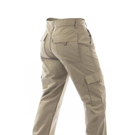 Pantalón táctico en tela antidesgarro con protección UV50+ - Fox Boy Caqui