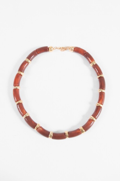 Collar cuentas carey carey