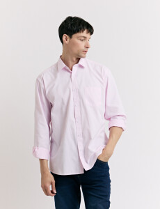 012673 CAMISA HARRINGTON LABEL Rosado