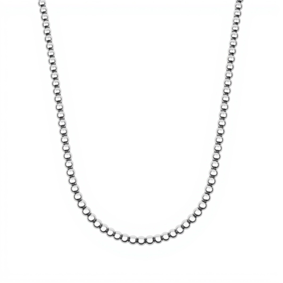 Cadena Bolitas Plata 925 -CD5115 - sinpiedra 