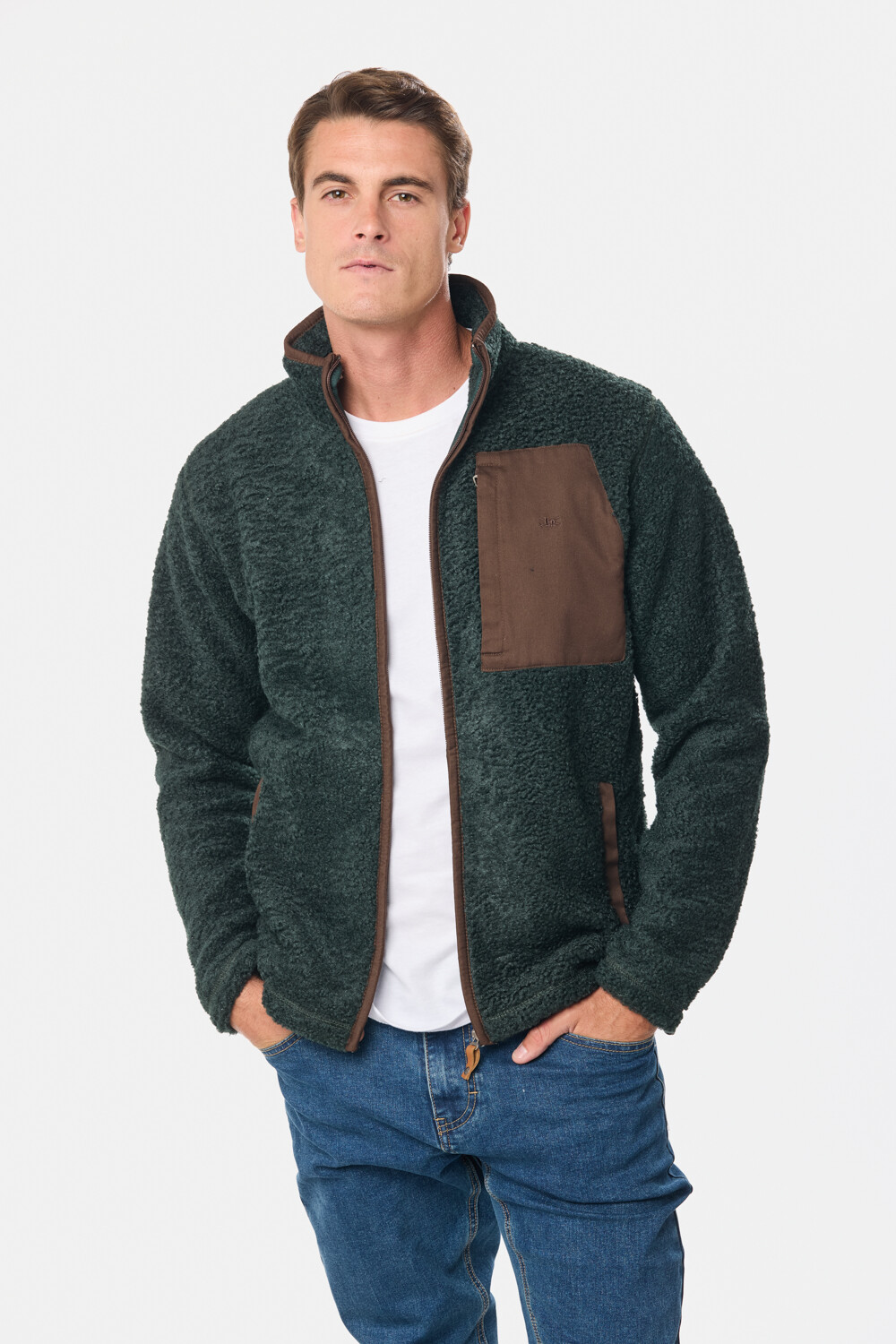 CAMPERA CORDERITO Verde