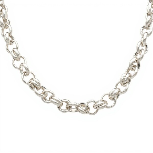 Cadena rolo doble-Plata 925-Sin Piedra-CD3466 sinpiedra