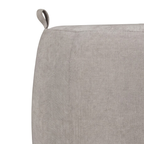 Puff Toulon - Tela Microfibra 2228 (Gris)
