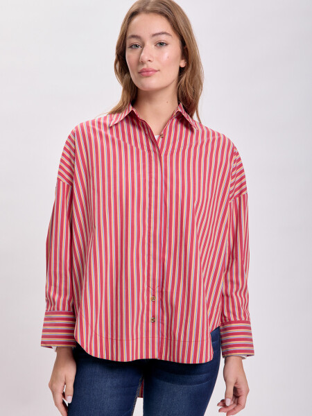 Camisa especial rayas Amarillo