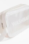 Estuche organizador washbag mediano blanco