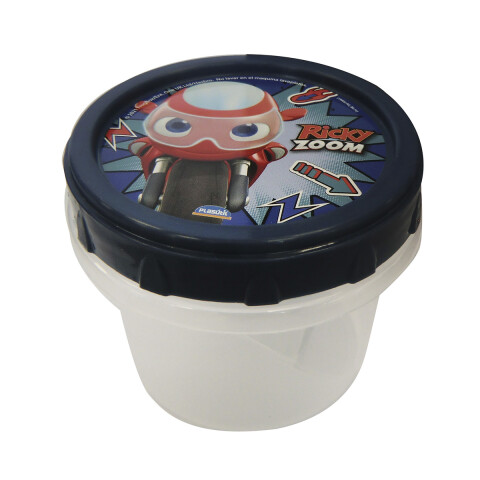 Pote Plástico con Tapa Rosca Ricky Zoom 300 ml U