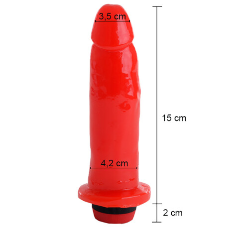 Vibrador Normal Rojo
