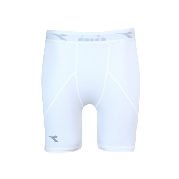 Diadora Hombre Leggings Short - White Blanco